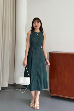 Tessa Dress in Green