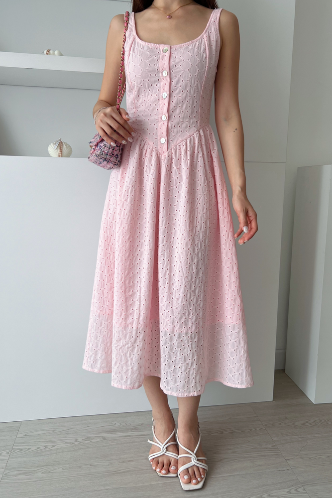 Woori Dress in Pink