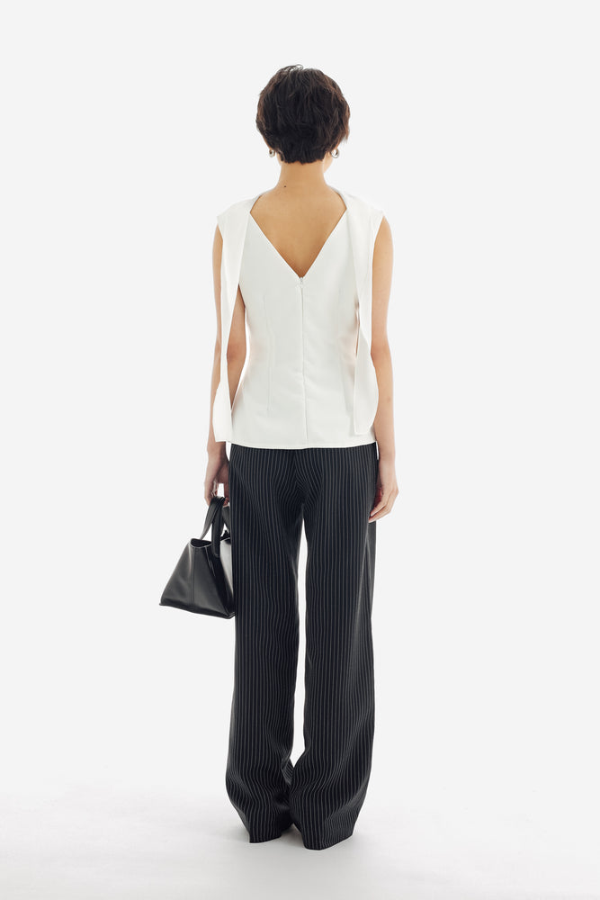 Solene Top in White