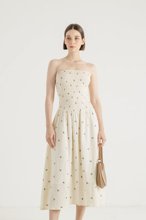 Yuki Dress in Cream