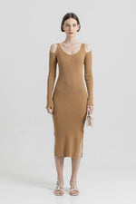 Chungha Dress in Camel
