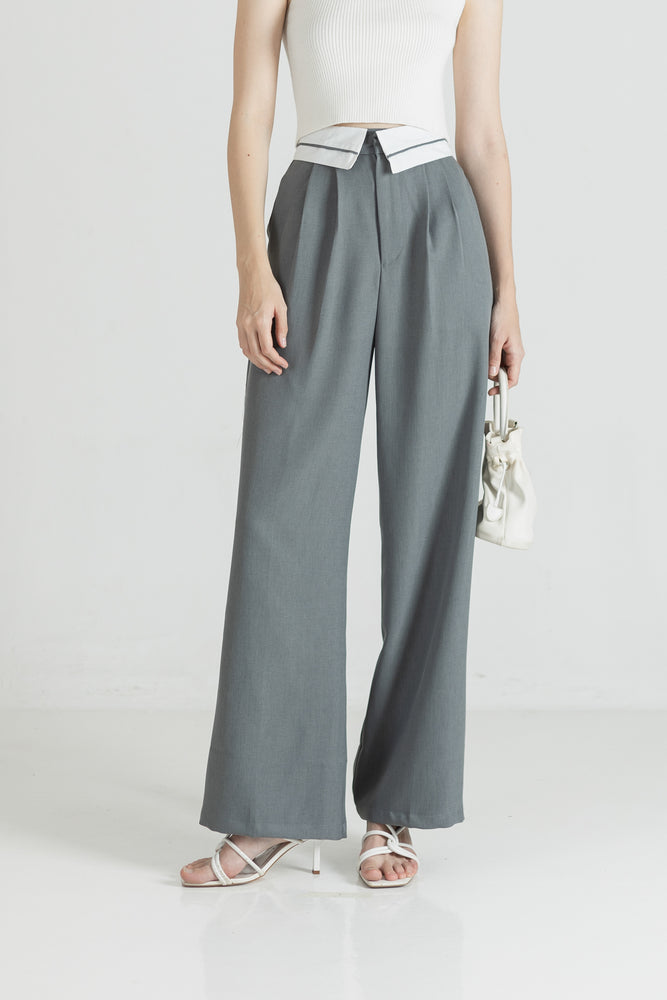 Esom Pants in Grey