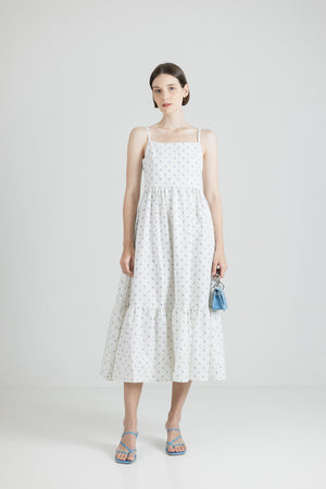 Nara Dress in White