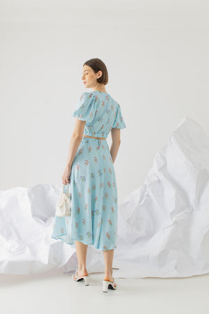 Sooji Top in Blue