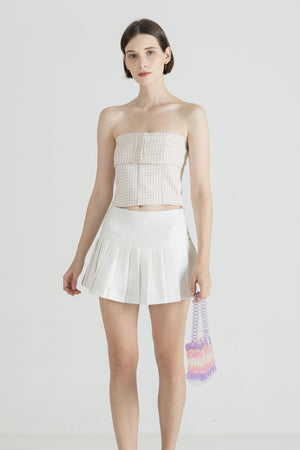 Taera Top in Checkered